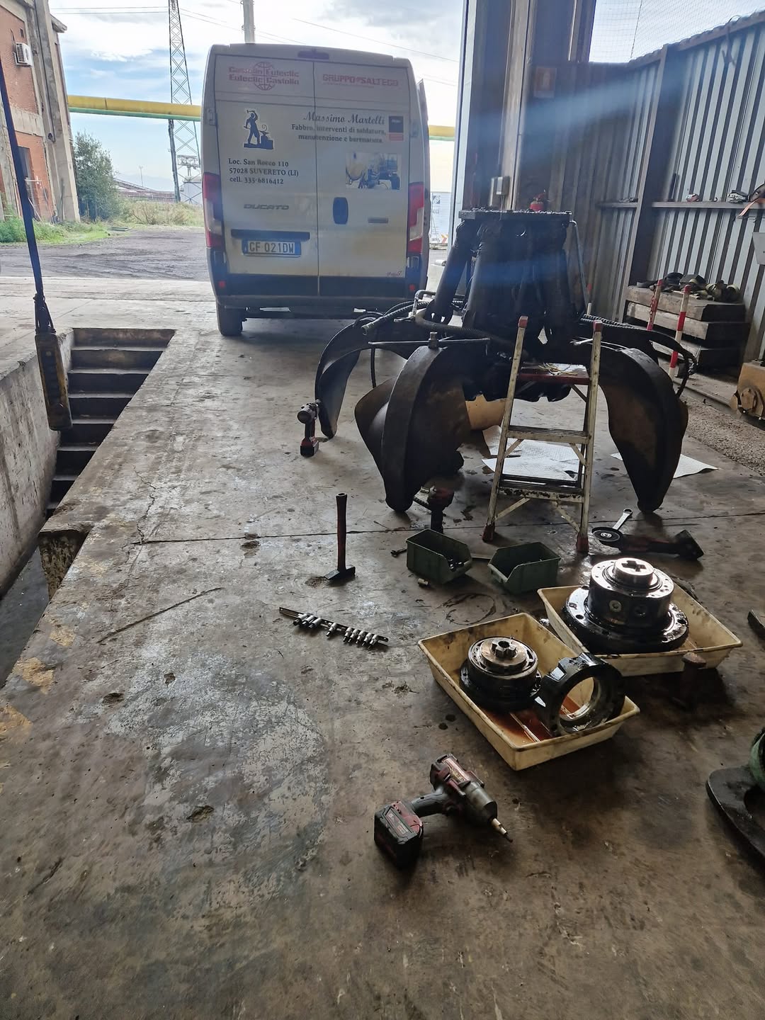 Furgone officina mobile Martelli Massimo - Fiat Ducato